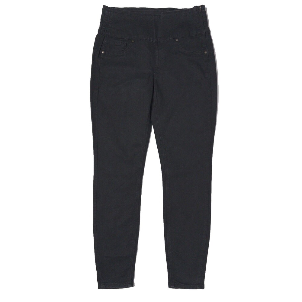 Spanx High Waist Tummy Control Black Jeans Jeggings Stretch Women Size M (6-8)
